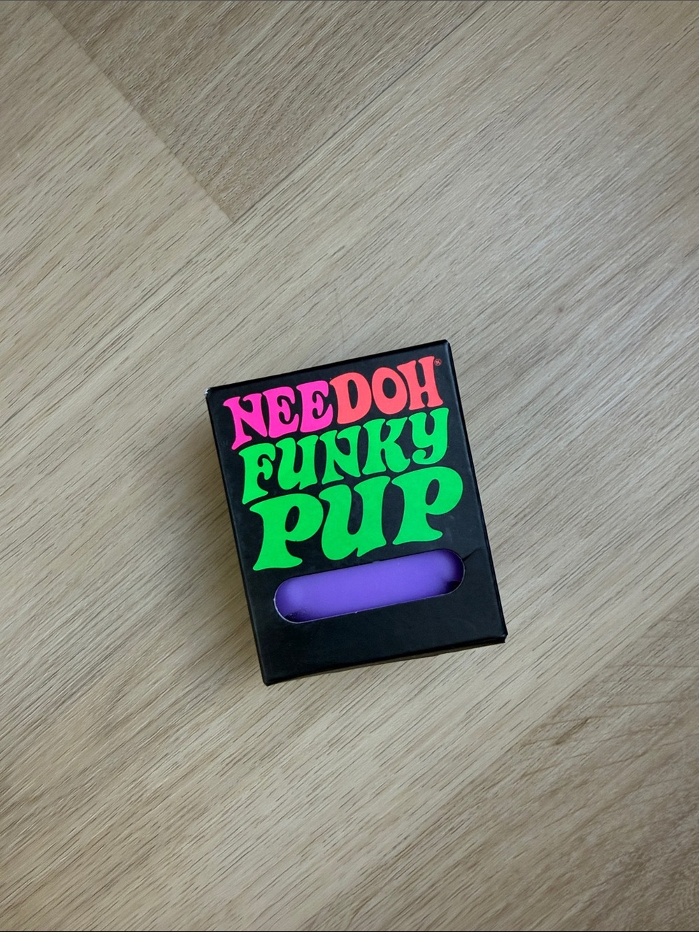 Brand New NeeDoh Purple Funky Pup